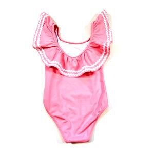 JANIE AND JACK GIRLS PINK SWIMSUIT SIZE 4